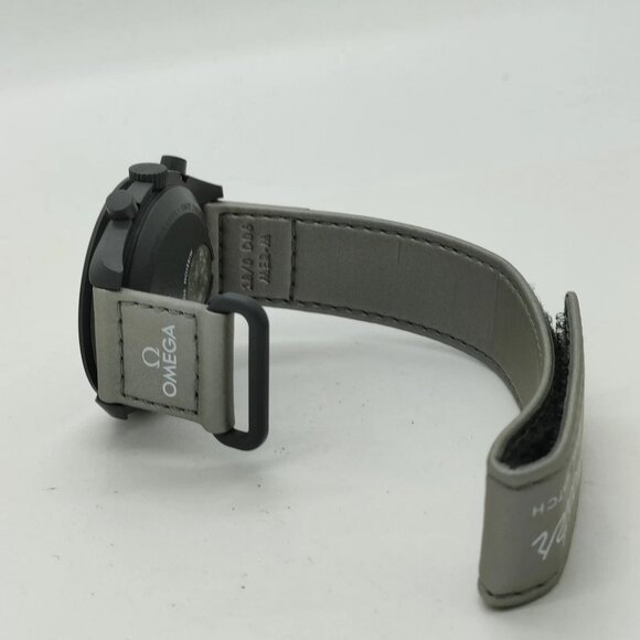 Omega x Swatch Watch 42mm Men's Grays 350-052325 - Picture 5 of 9